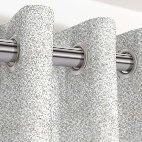 Highlands Textured Plain Natural Curtains