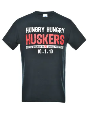 Huskers Printed T-shirt - S