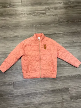 Jacket Puffer & Quilted By Disney Store In Coral, Size: M