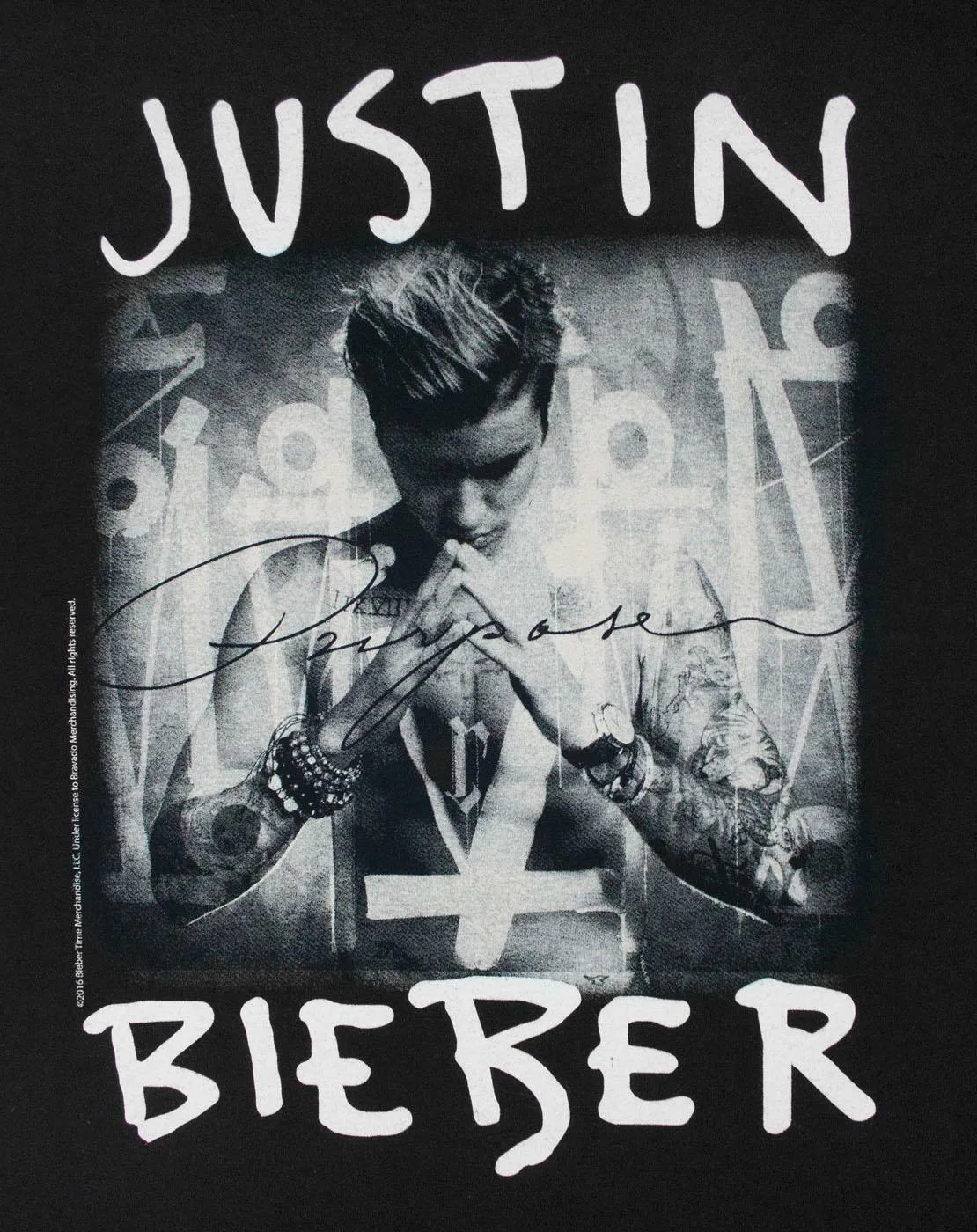 Justin Bieber Justin Bieber Mens Black Vest