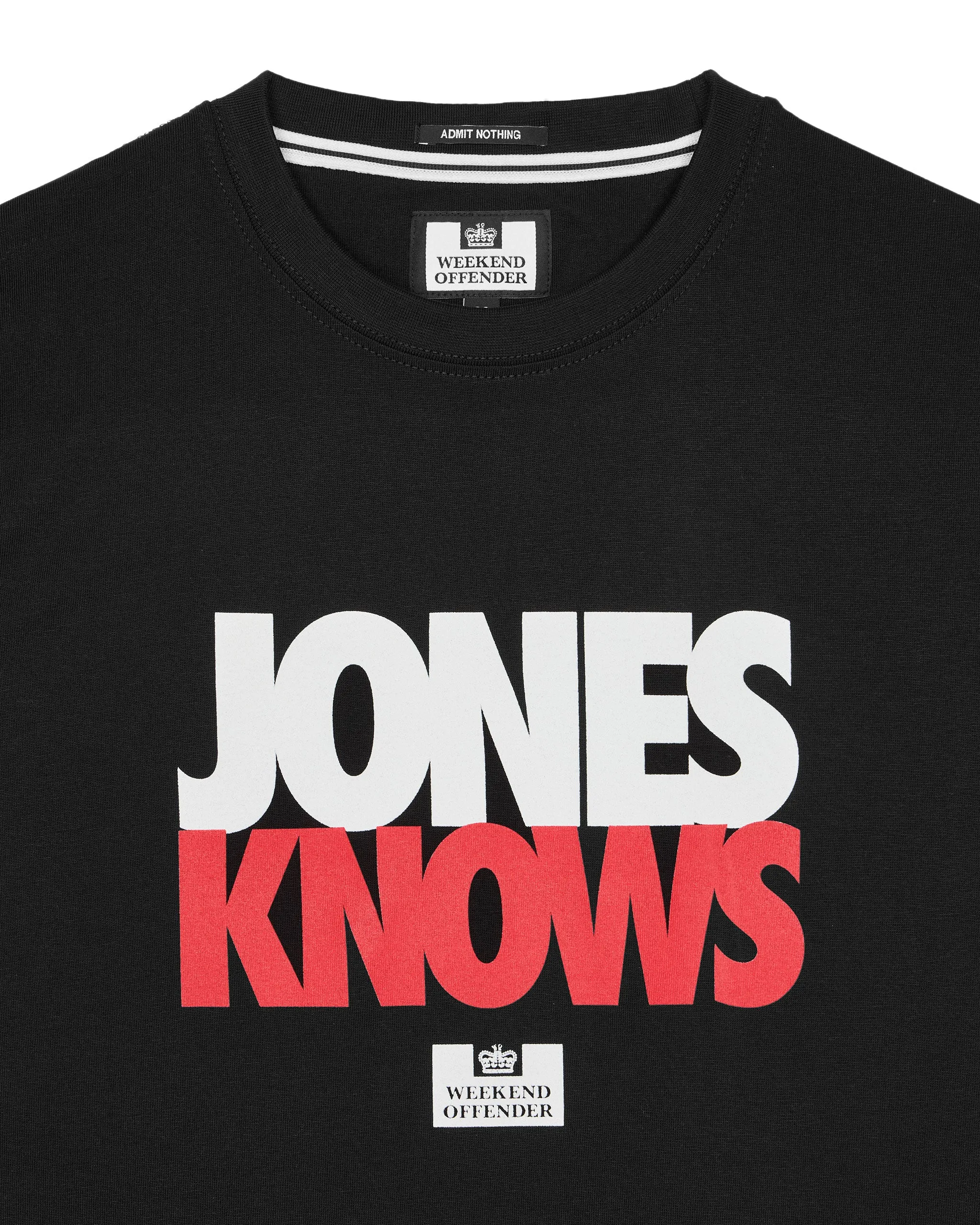 Kids Jones Knows T-Shirt Black