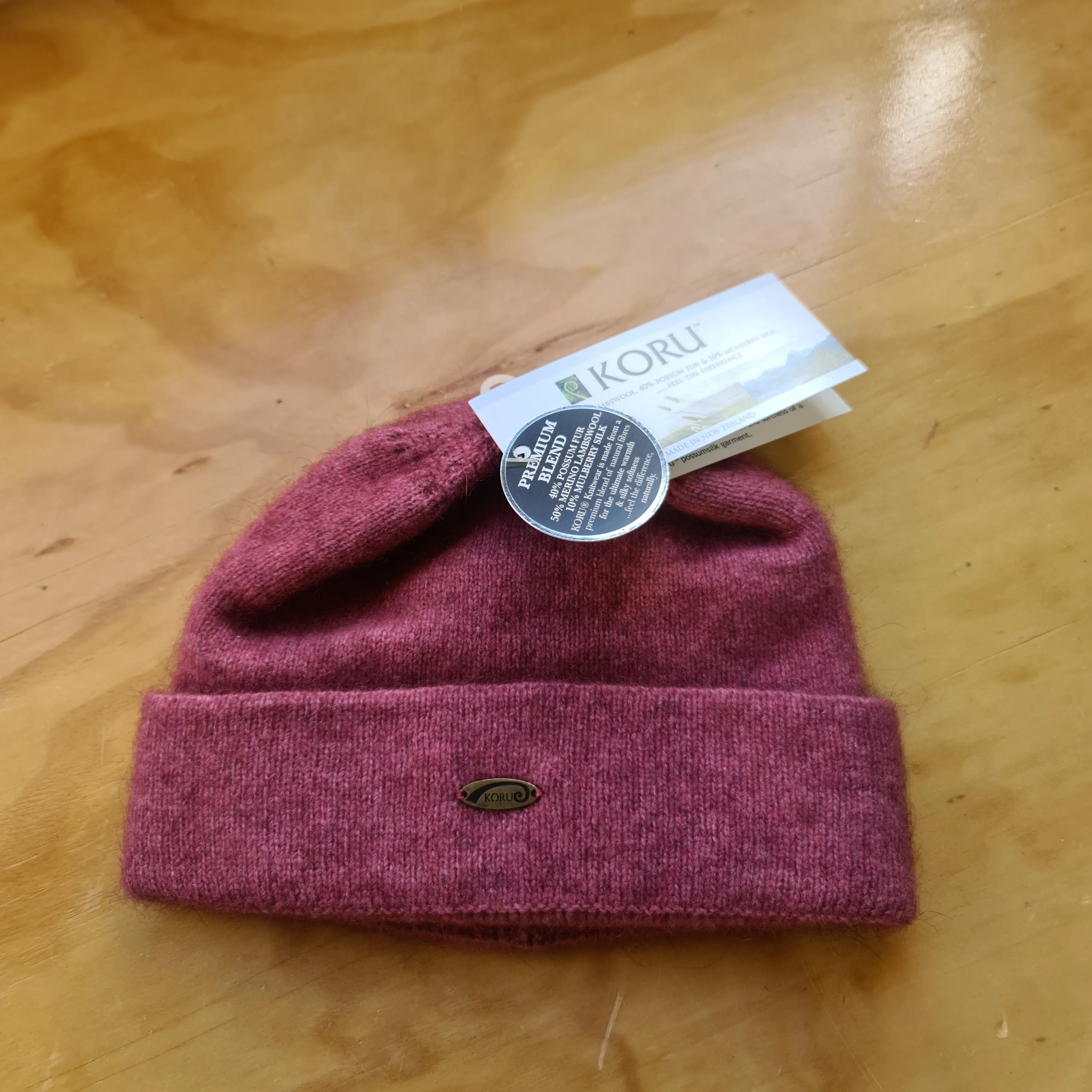 Koru Beanie Double Layer