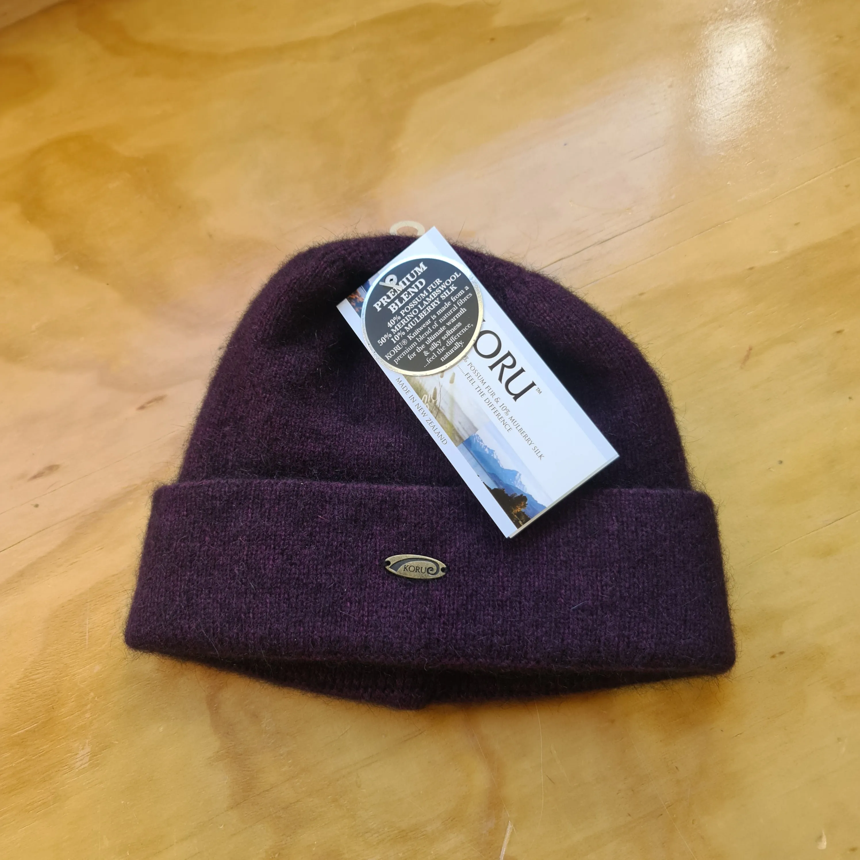 Koru Beanie Double Layer