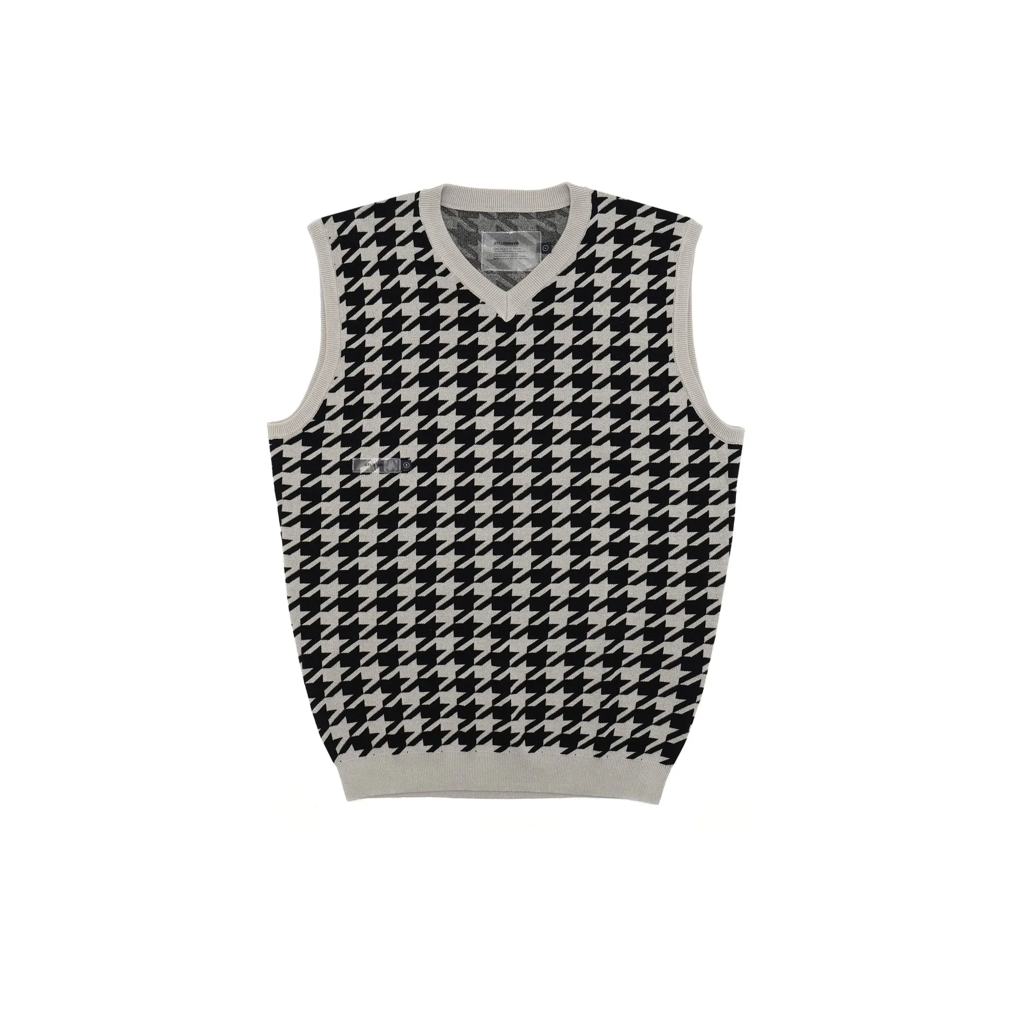 Layne Houndstooth Sweater Vest