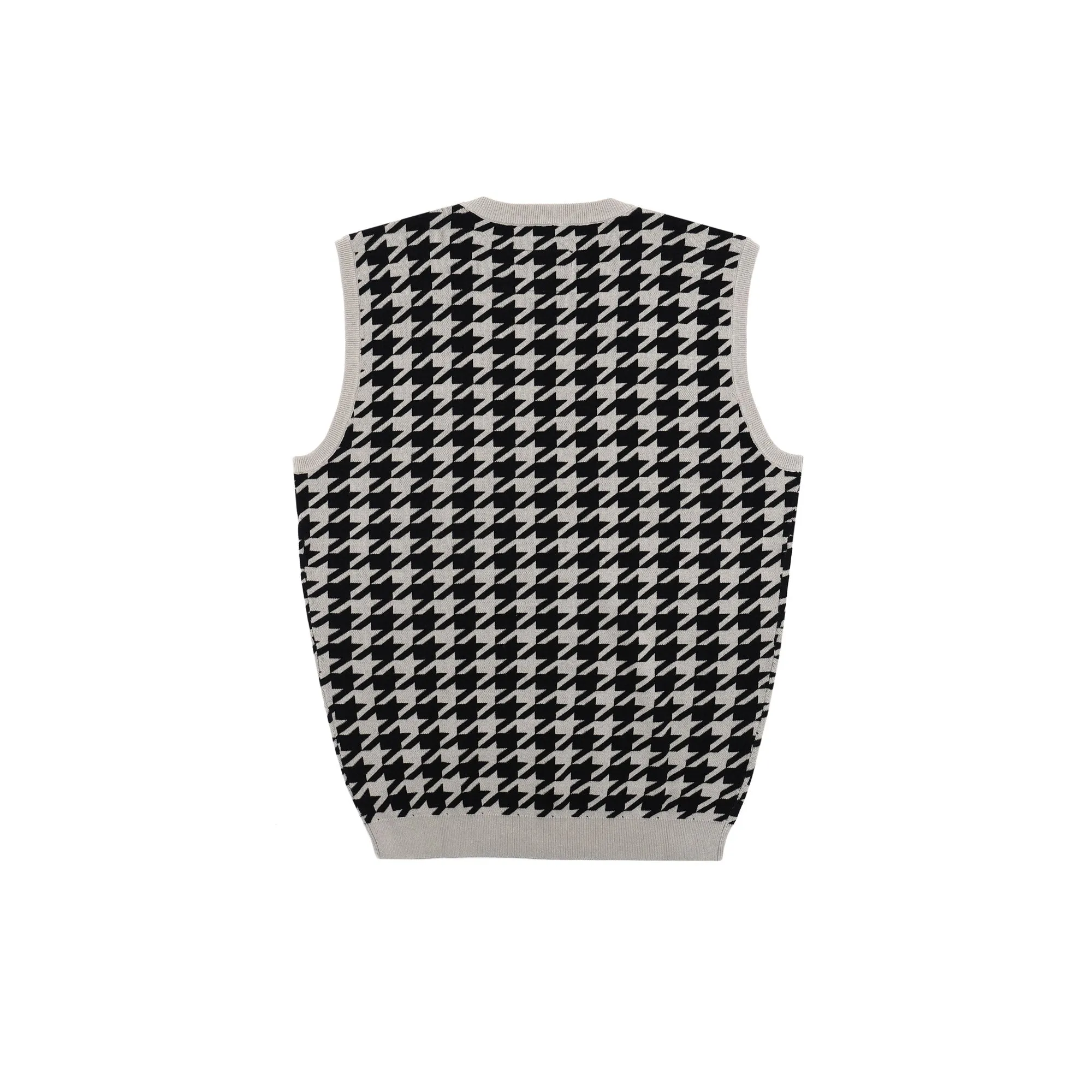 Layne Houndstooth Sweater Vest