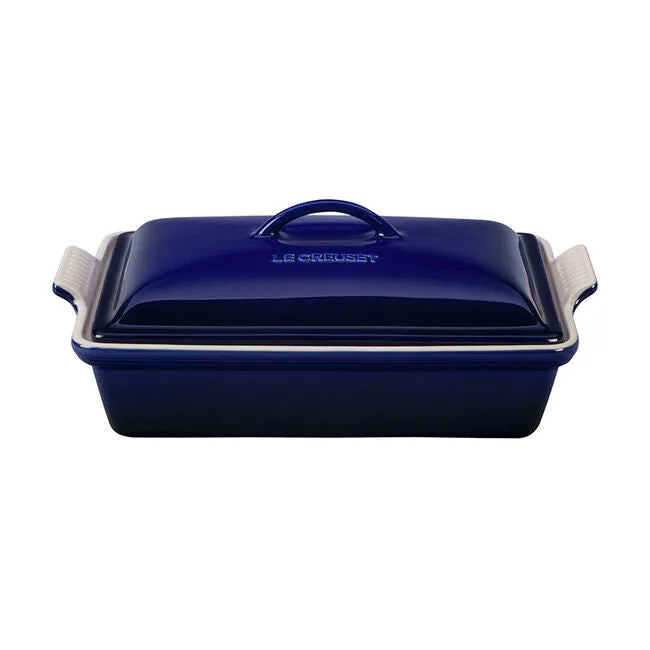 Le Creuset Heritage Covered Rectangular Casserole Dish 4 qt.