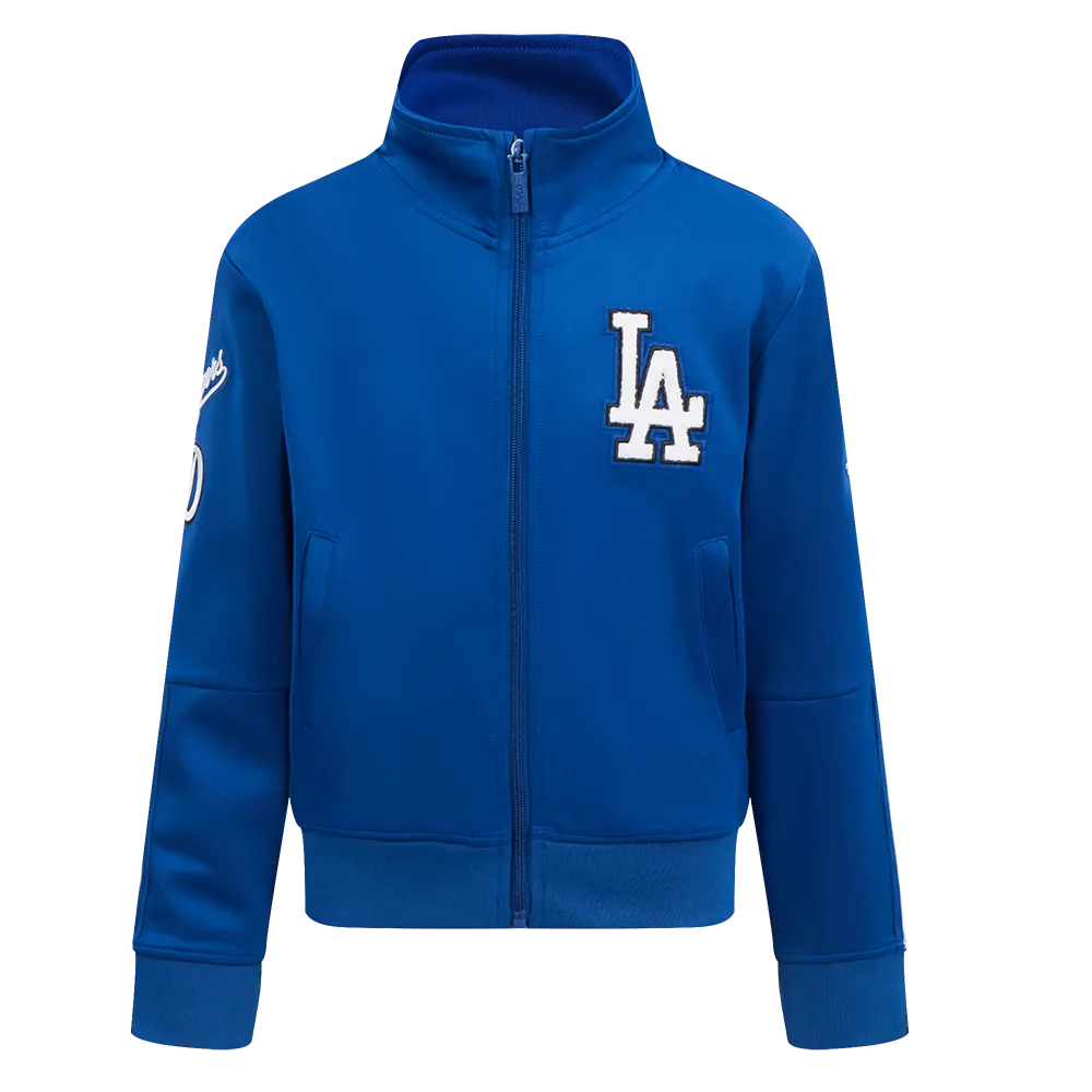 LOS ANGELES DODGERS CLASSIC LITTLE BOYS TRACK JACKET (DODGER BLUE)