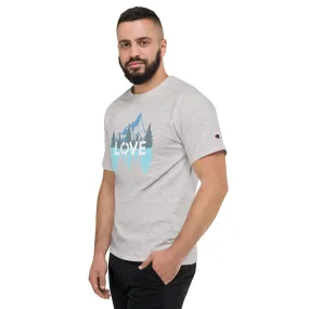 LOVE Nature Mountains Men's Champion T-Shirt