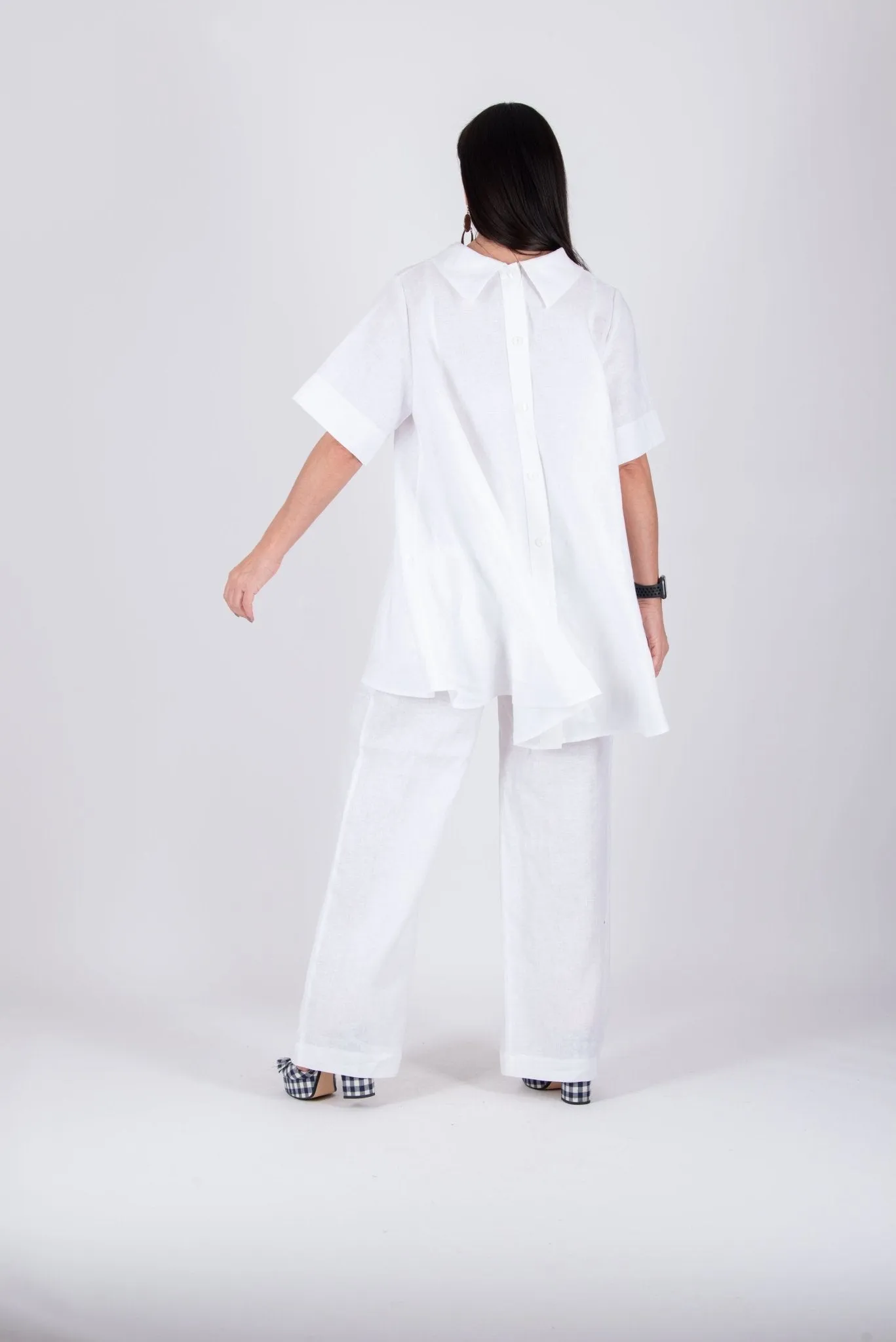 MALENA Linen Loose Shirt