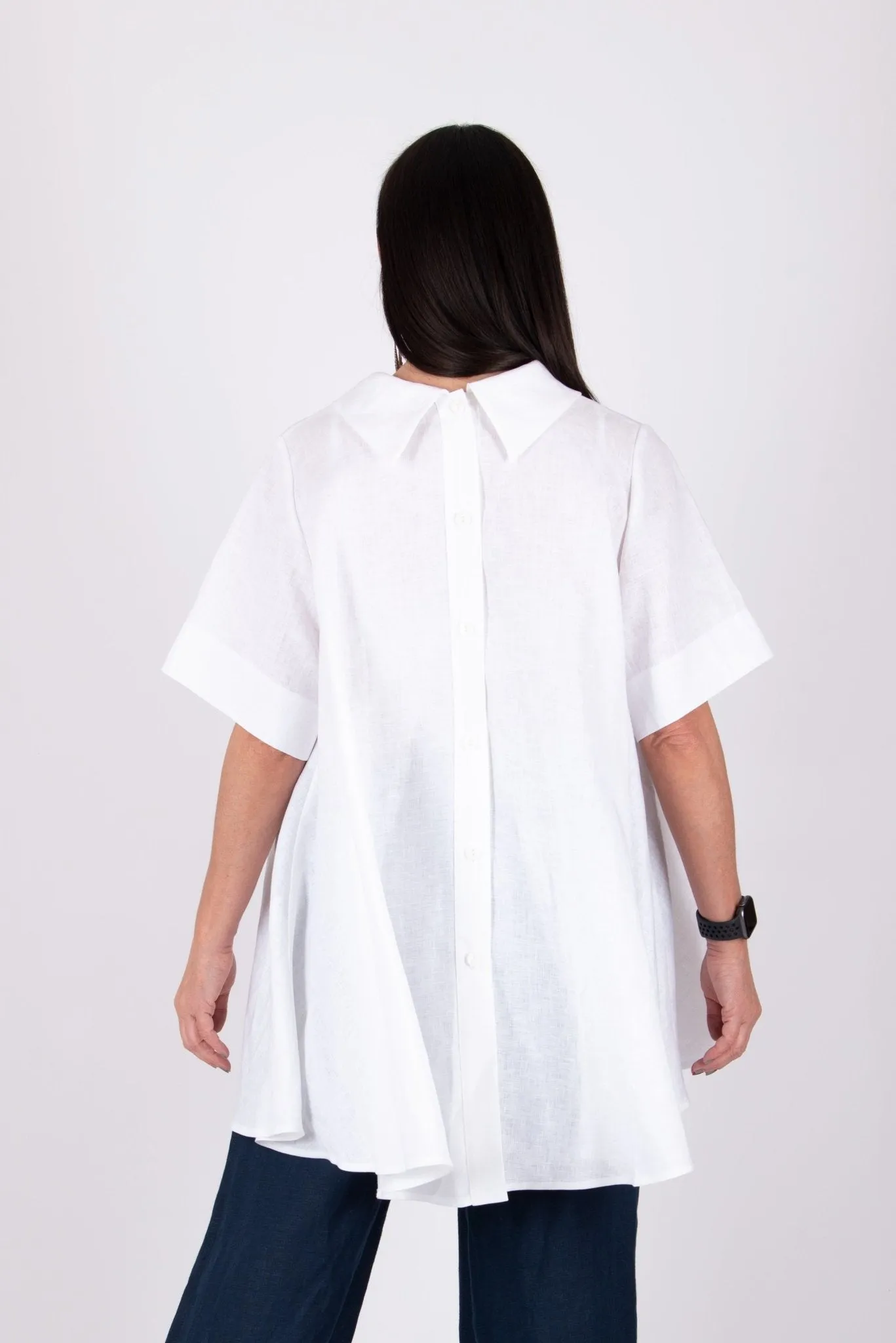 MALENA Linen Loose Shirt