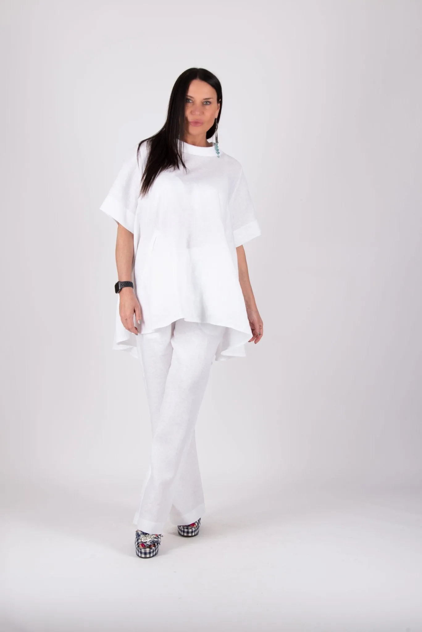 MALENA Linen Loose Shirt