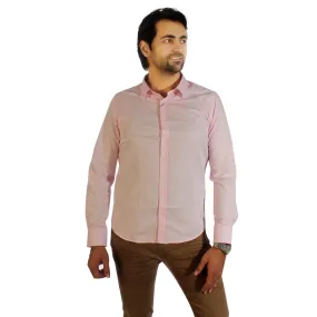 Men shirt-light pink/ made in Turkey -3313