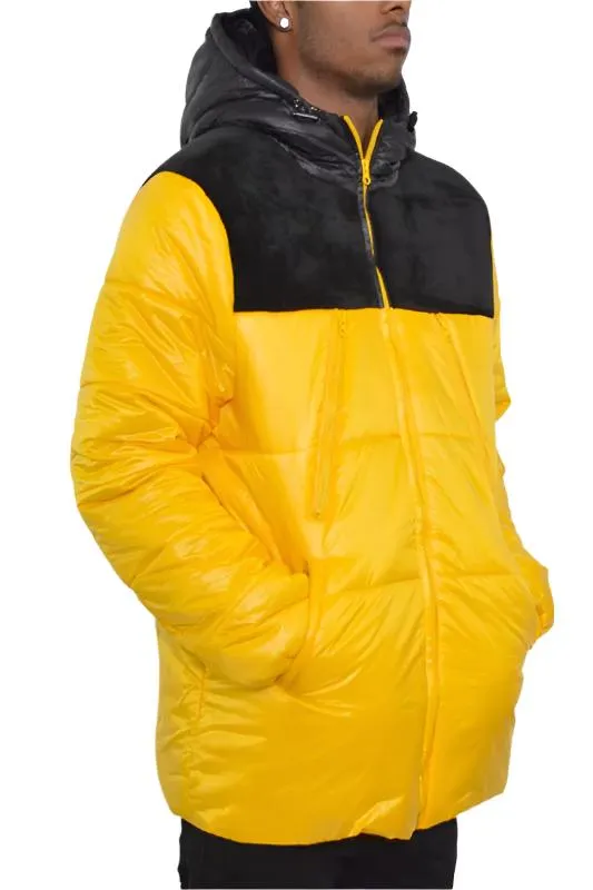 Mens Padded Buffle Puffer Jacket