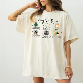 Merry Sw1ftmas Christmas Song Lyrics Shirt