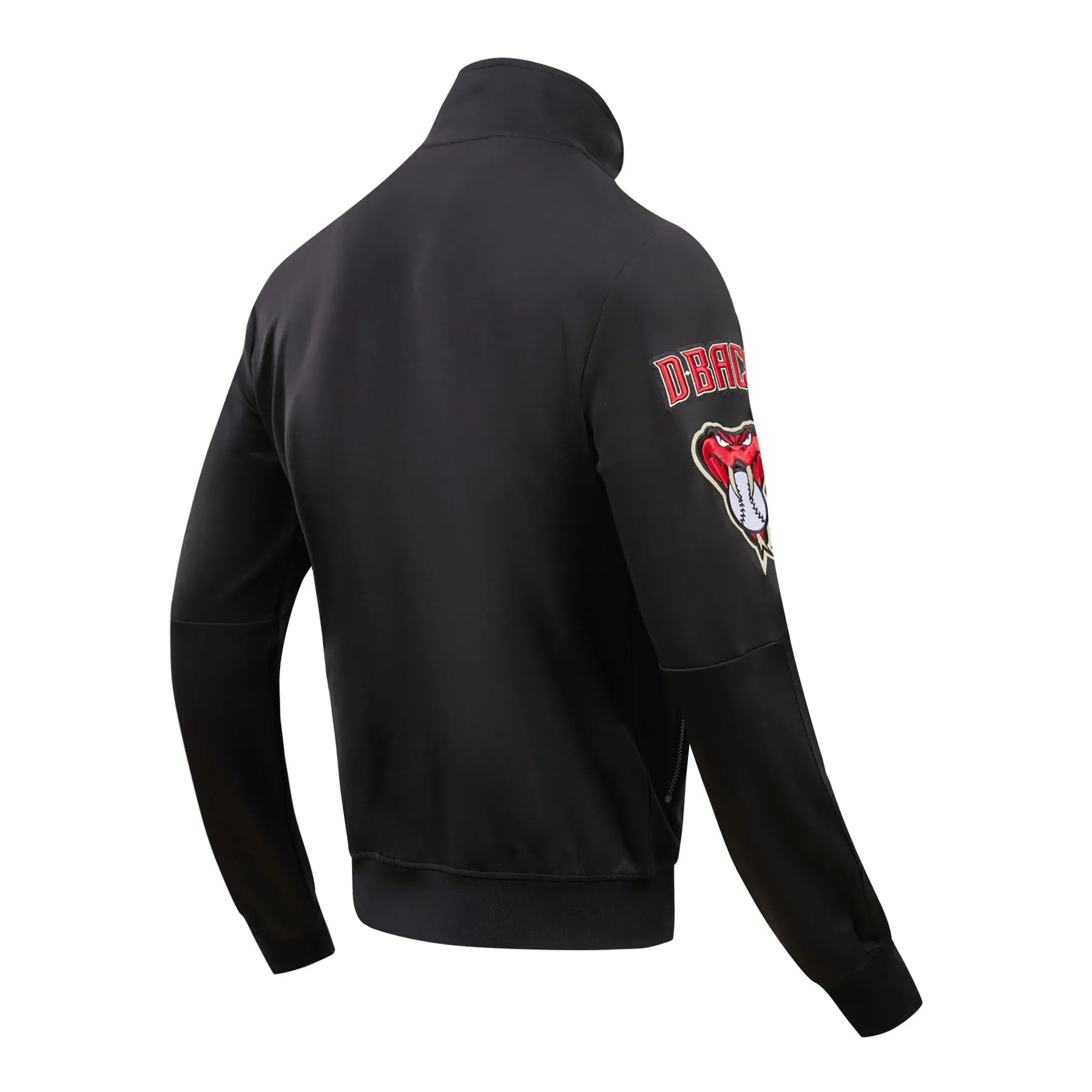 MLB ARIZONA DIAMONDBACKS CLASSIC MEN'S TRACK JACKET (BLACK)