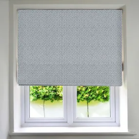 Monterrey Black   White Roman Blind