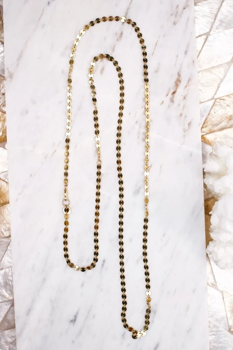 Mykonos Long Layer Necklace