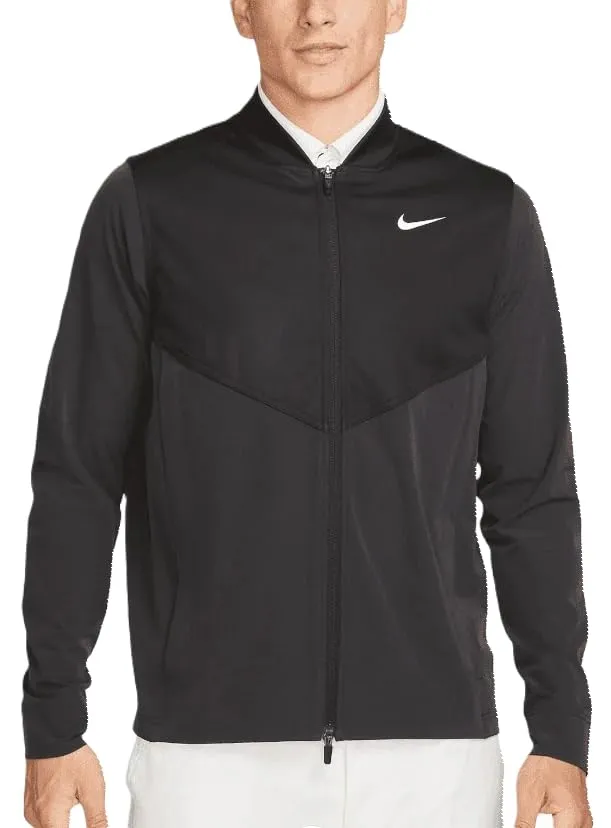 Nike Tour Essential Men's Golf Jacket Black | White Small