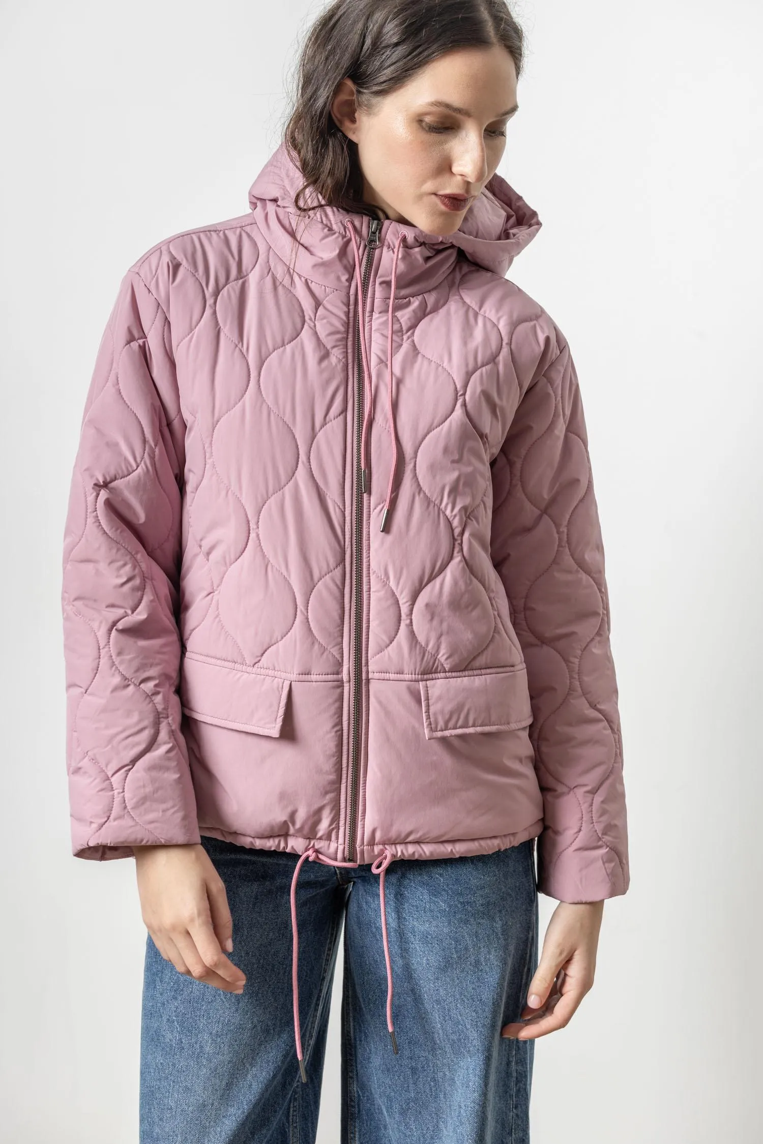 Nylon Quilted Jacket