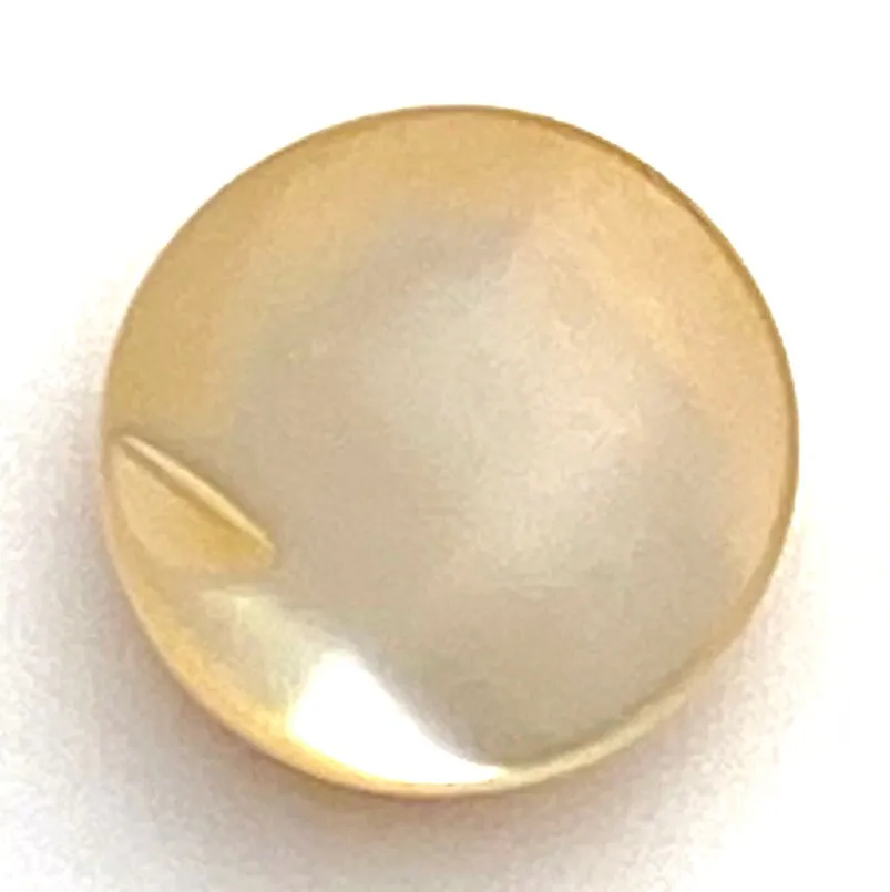 Pale Sun Iridescent Pearl Self-Shank Shell Buttons 7/16" / 12mm   #LP-60