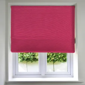 Panama Fuchsia Pink Roman Blind