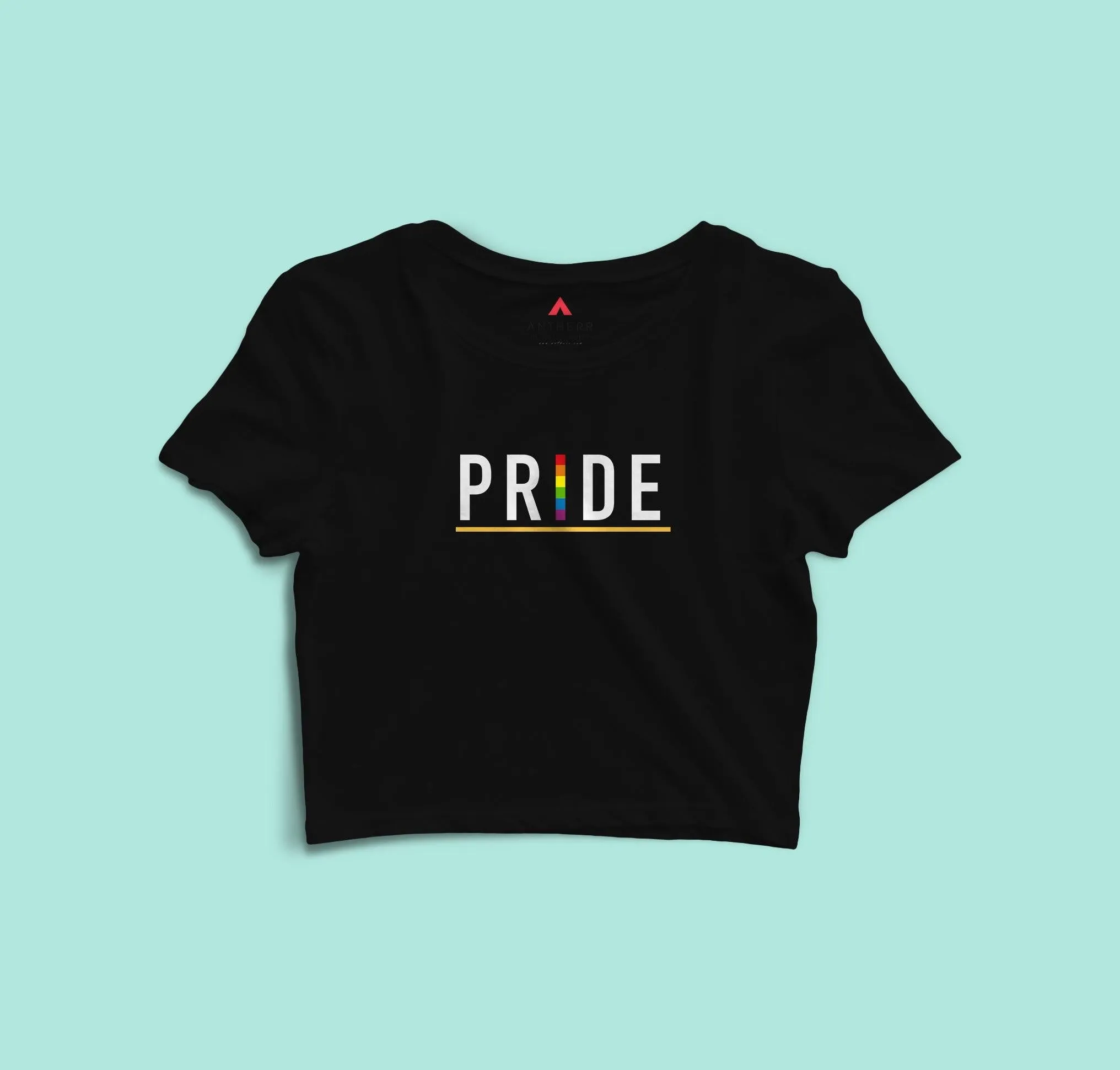 " PRIDE " HALF-SLEEVE T-SHIRT (YELLOW)