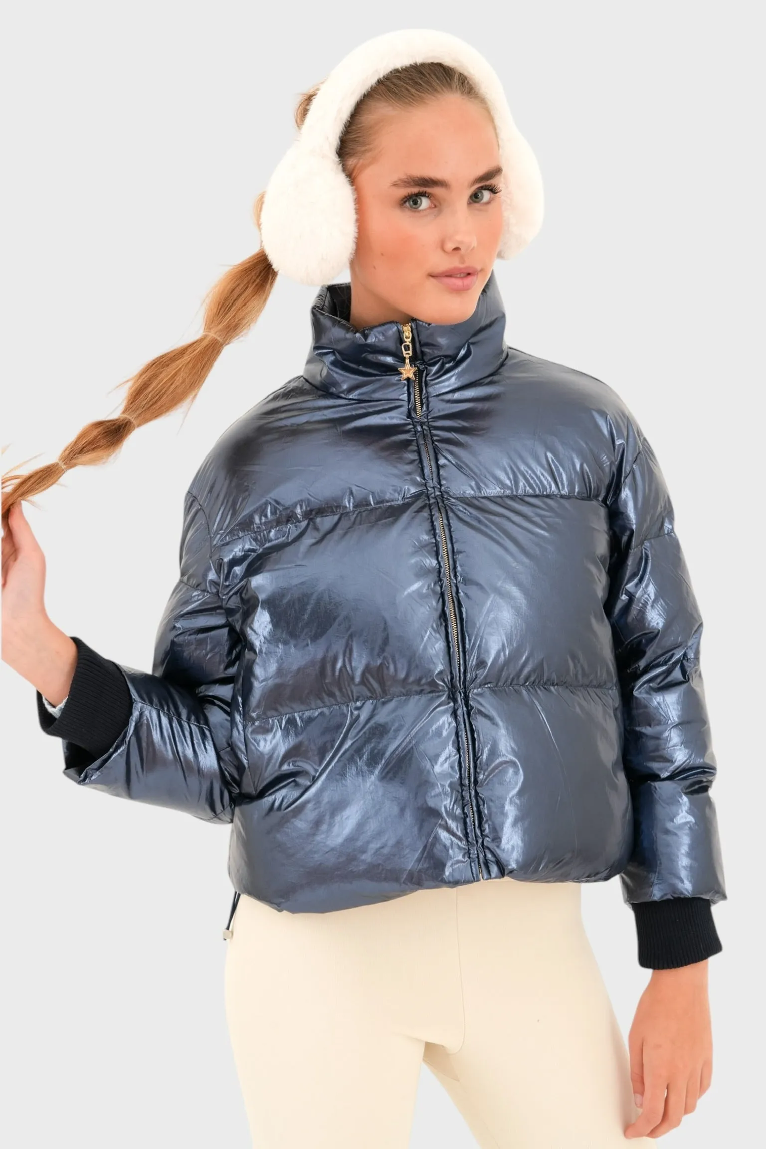 "Frosty" puffer navy