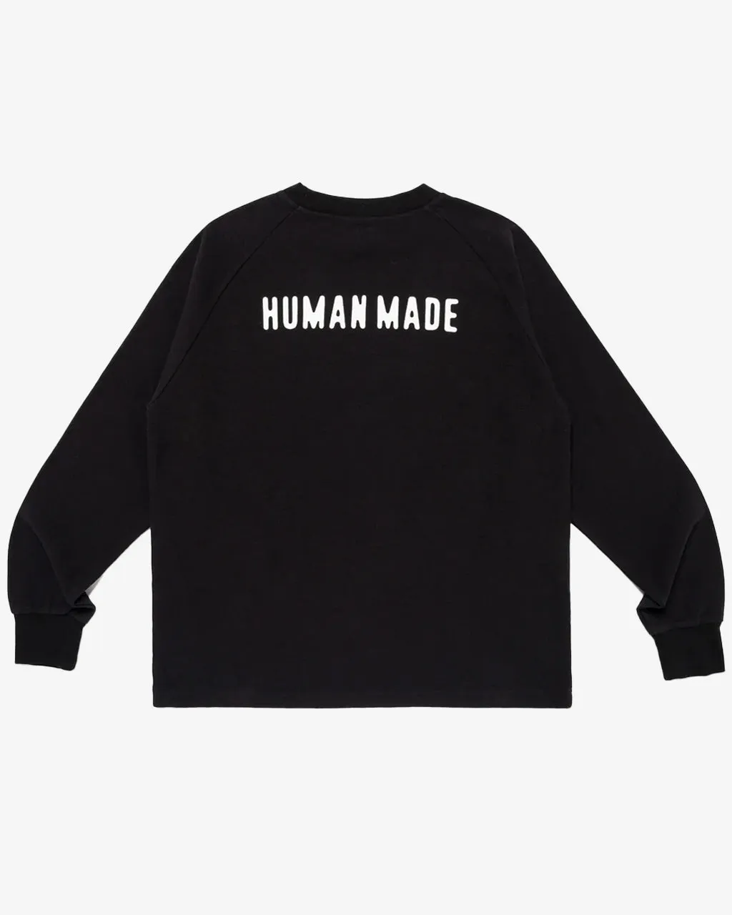 Raglan Sleeve L/S T-Shirt Black