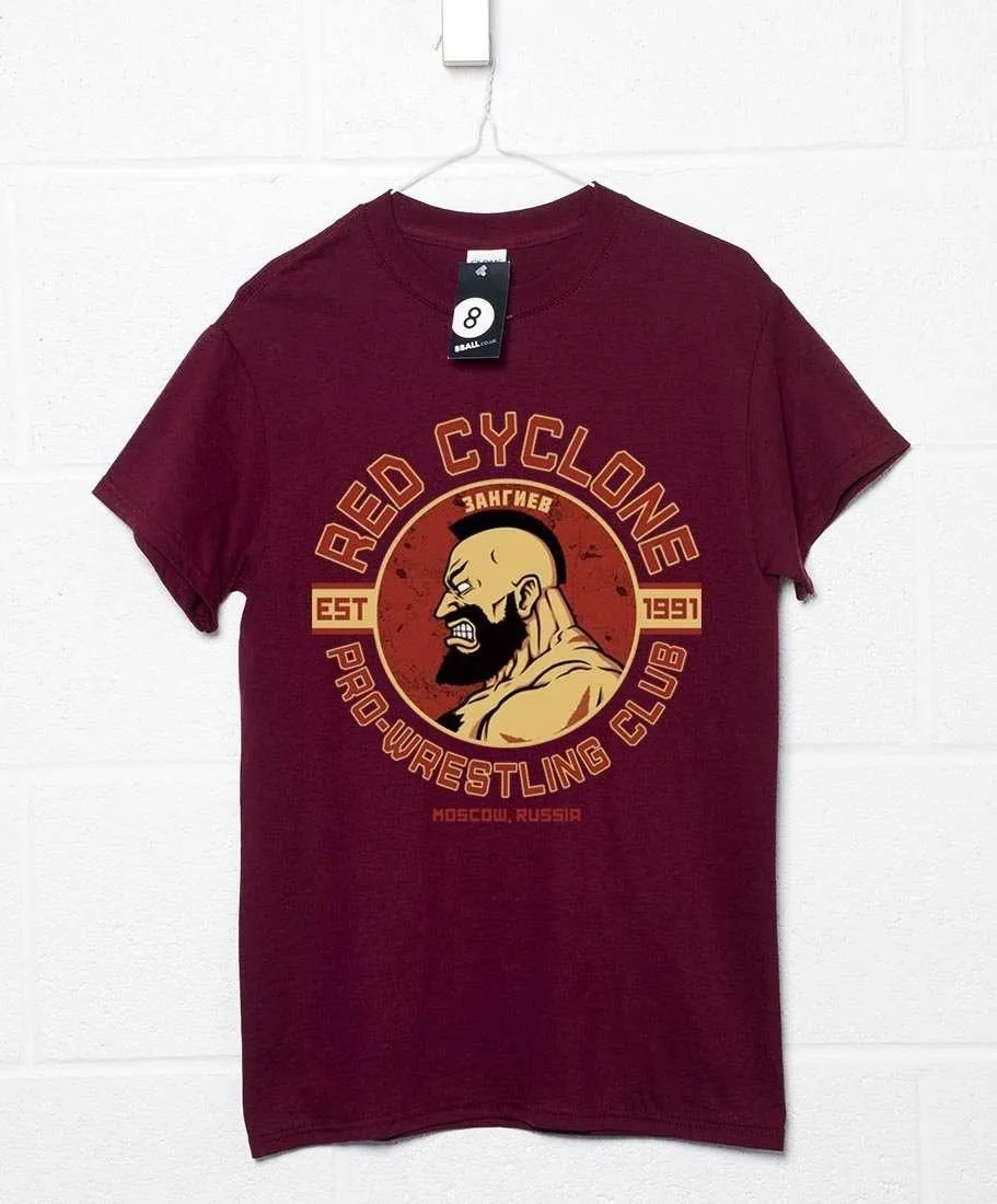 Red Cyclone Wrestling T-Shirt