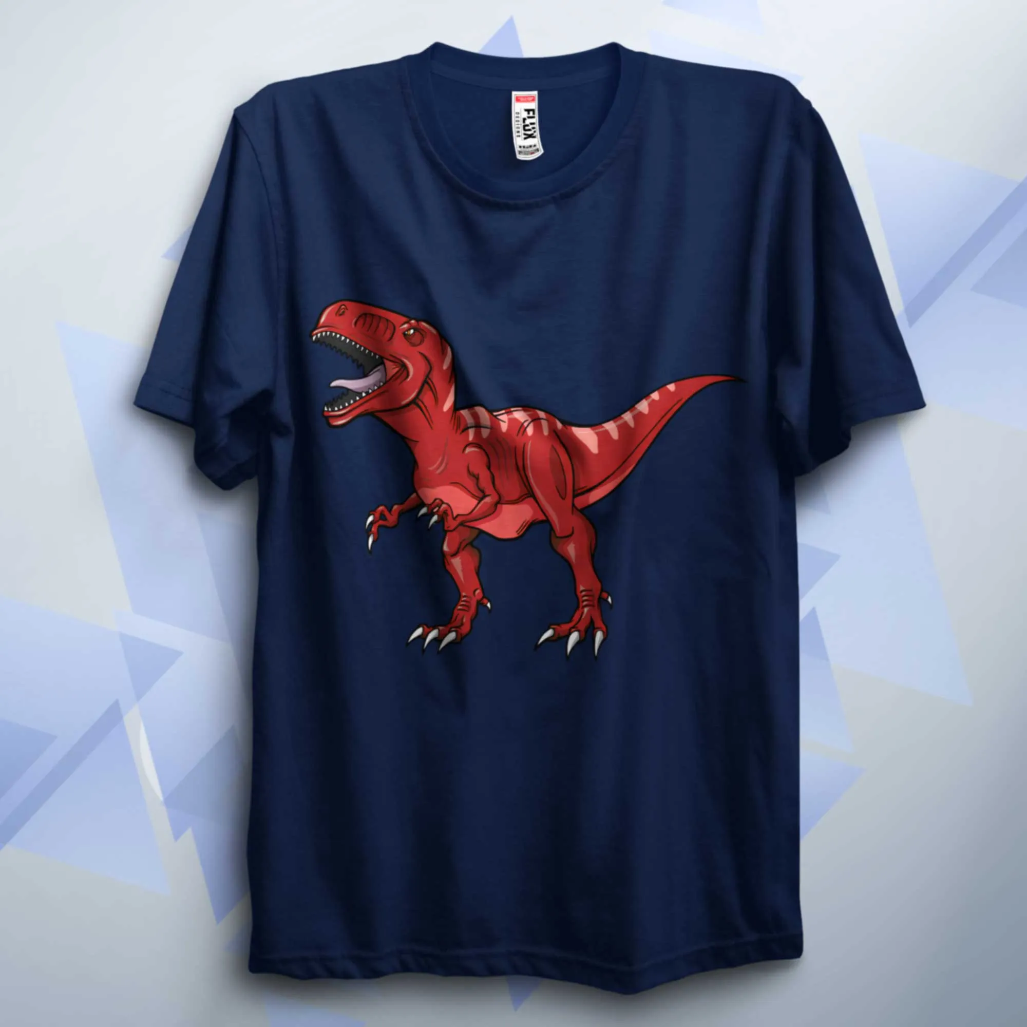 Red Dinosaur Classic Kid's T Shirt