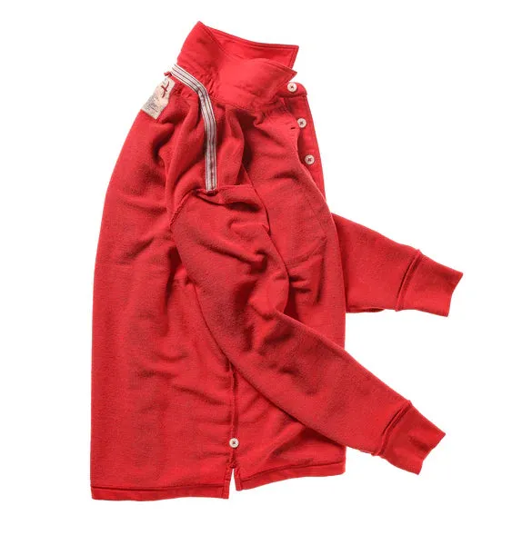 Relwen Frenchloop Polo in Red Heather