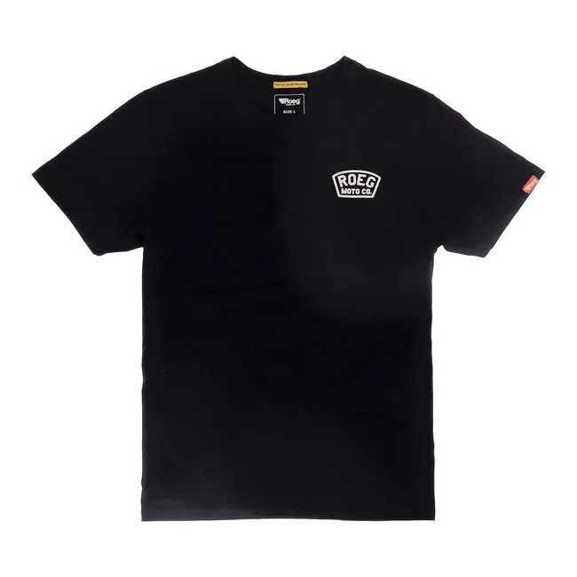 Roeg Shield T-Shirt Black