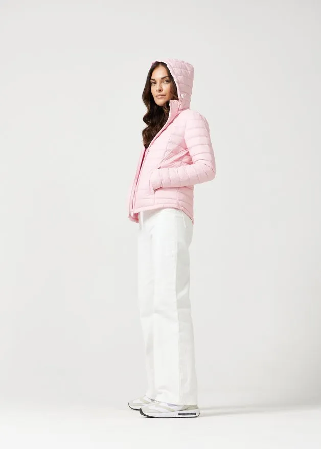 Rose Quartz Duck Down Puffer Jacket