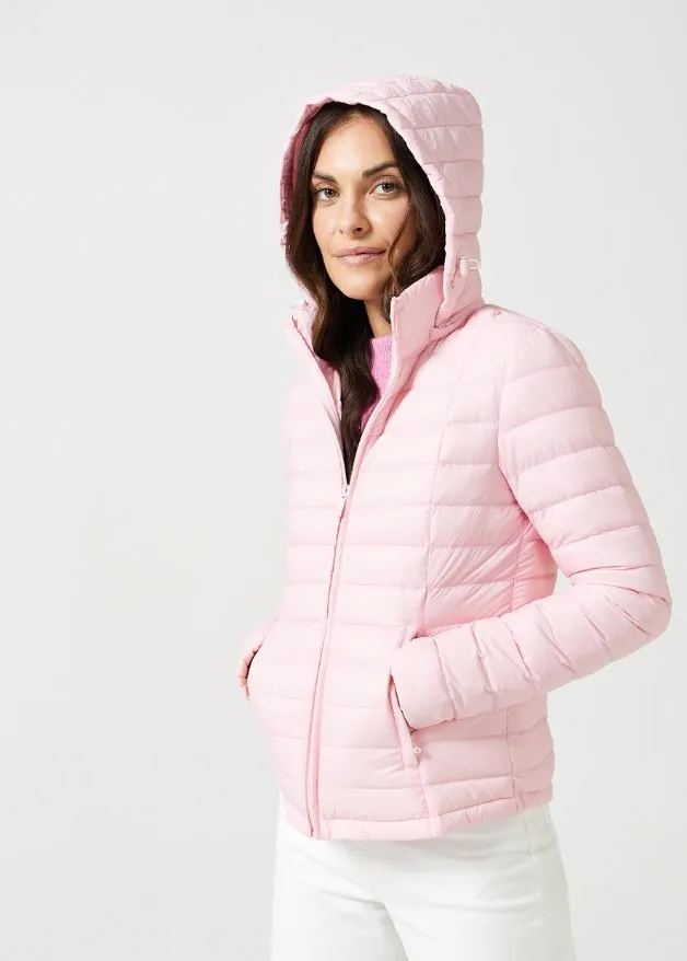 Rose Quartz Duck Down Puffer Jacket