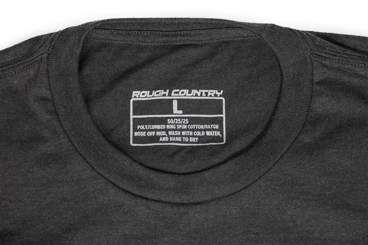 Rough Country T-Shirt - Born & Raised - Black - SM