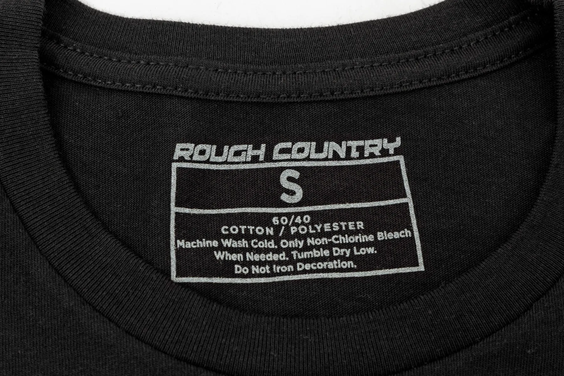 Rough Country T-Shirt - RC Lines - Black - 3XL