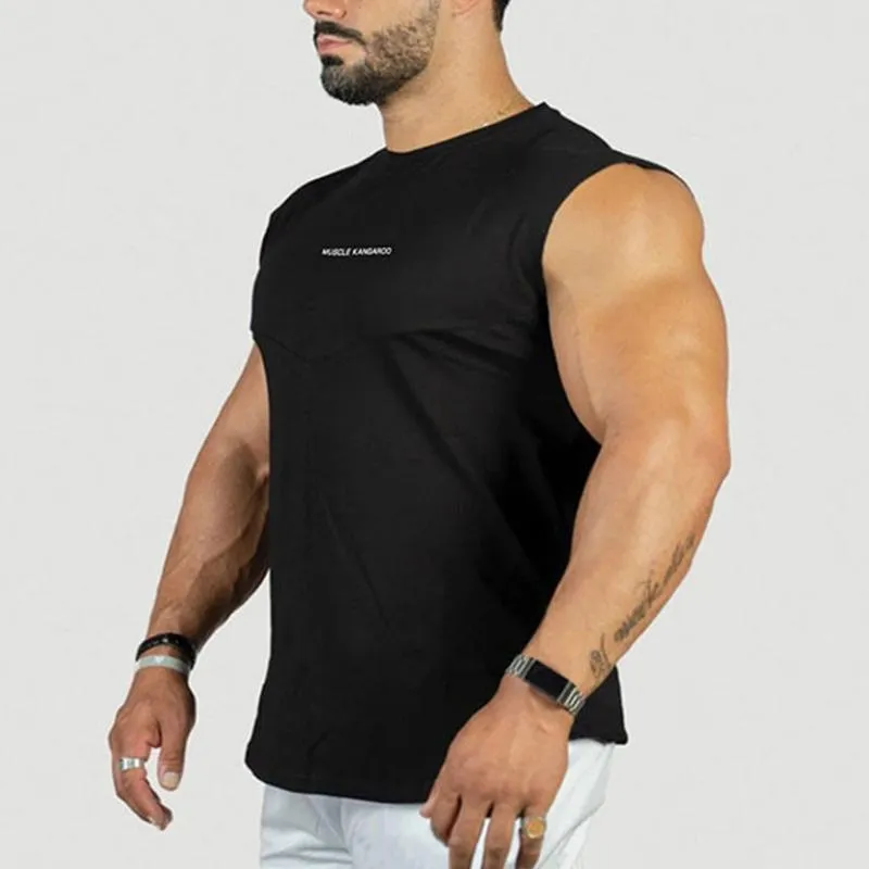 Sports Sweat-Absorbent Cotton Men's Tops