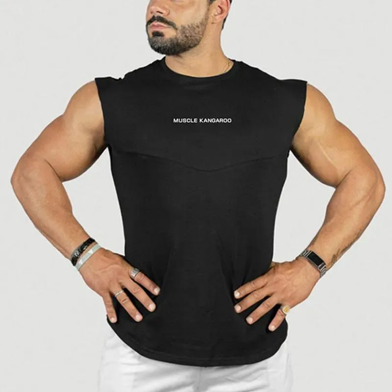 Sports Sweat-Absorbent Cotton Men's Tops