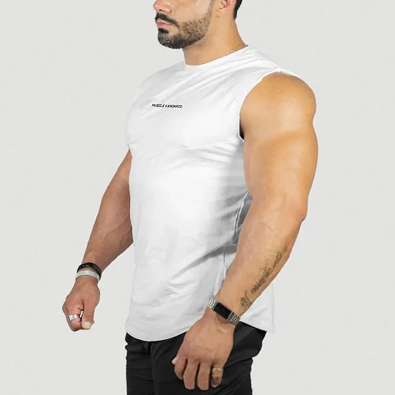 Sports Sweat-Absorbent Cotton Men's Tops