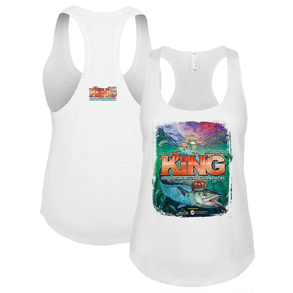 THE KING - SPRING 2019 - Ladies Tank Top Performance Tournament T-Shirt