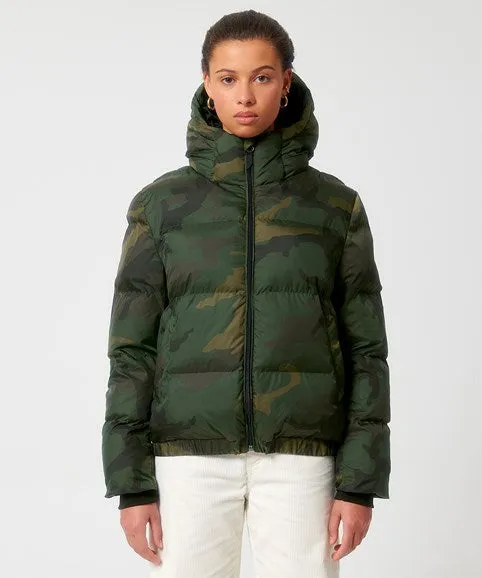 Unisex Puffer AOP oversize jacket