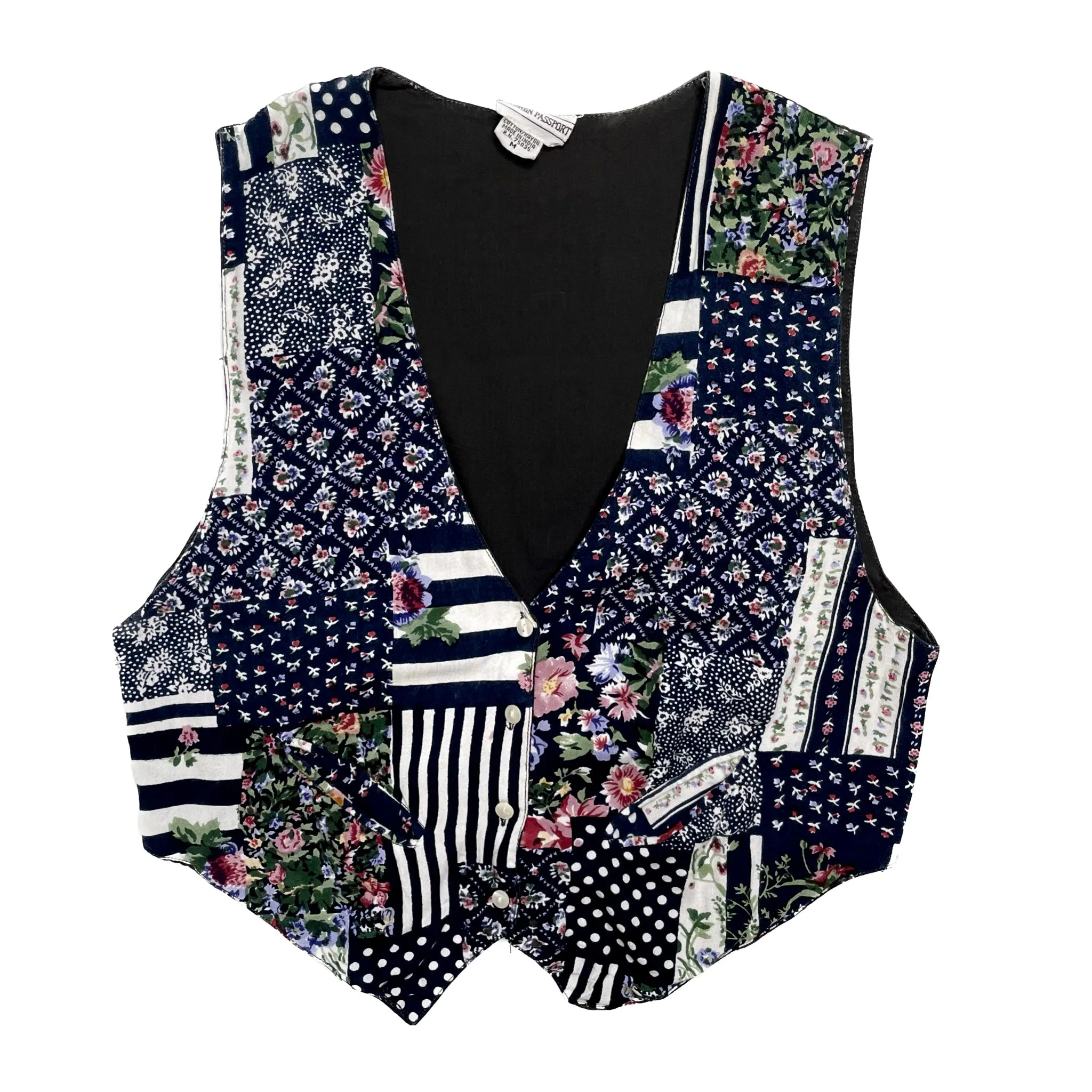 VINTAGE PATCHWORK VEST