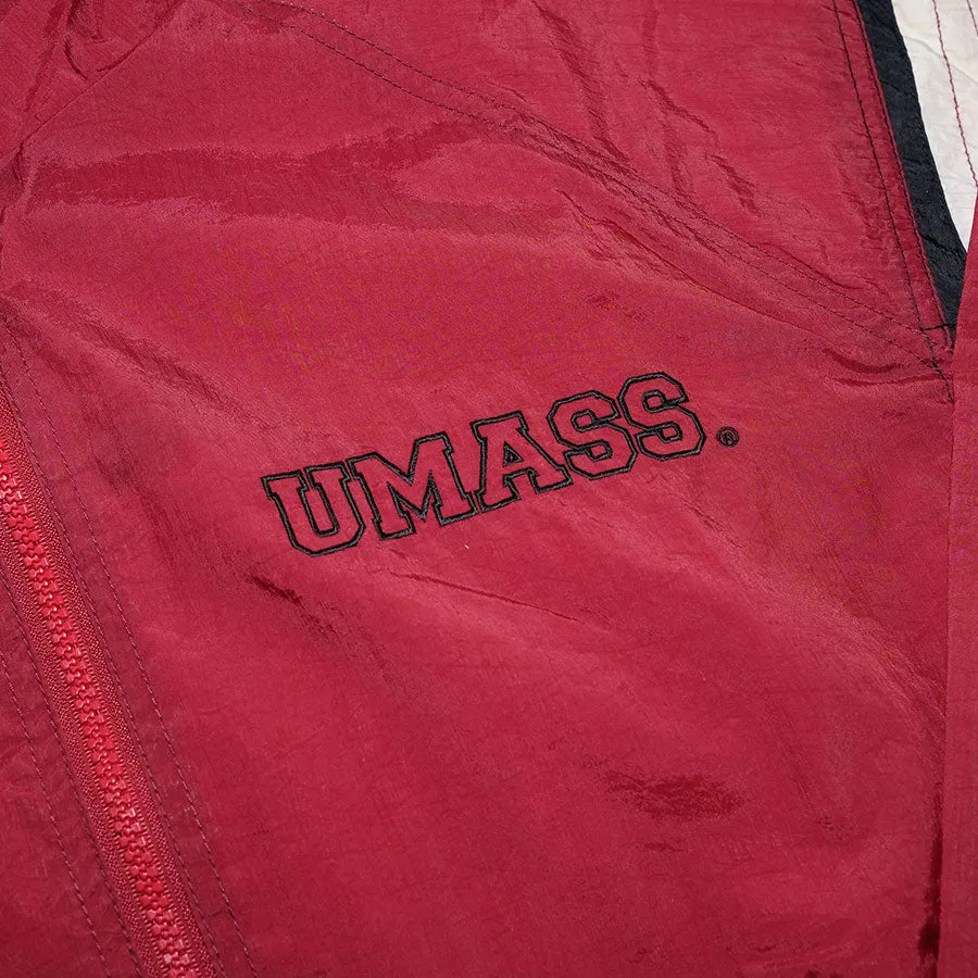 Vintage Starter UMass Track Jacket Large