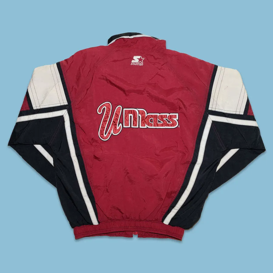 Vintage Starter UMass Track Jacket Large