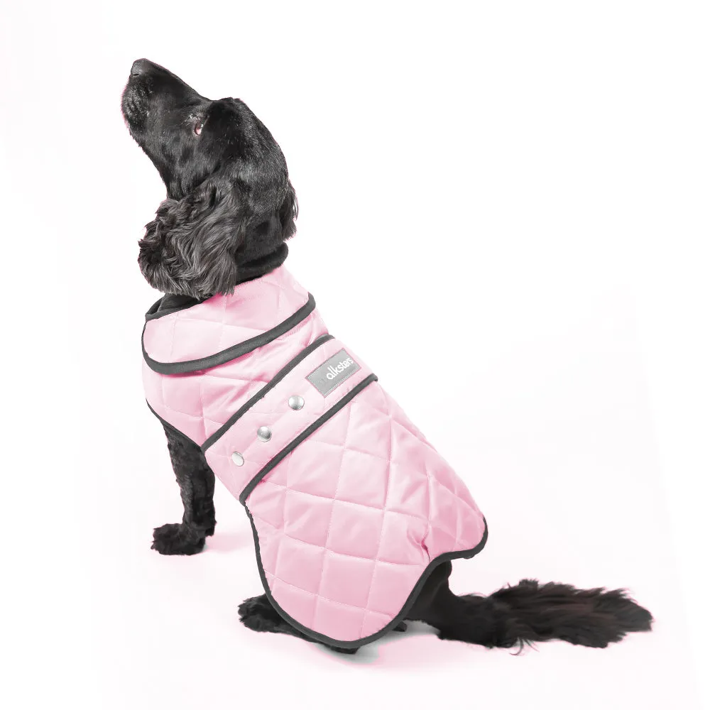 Walksters Premium Quilted Coat in Pink