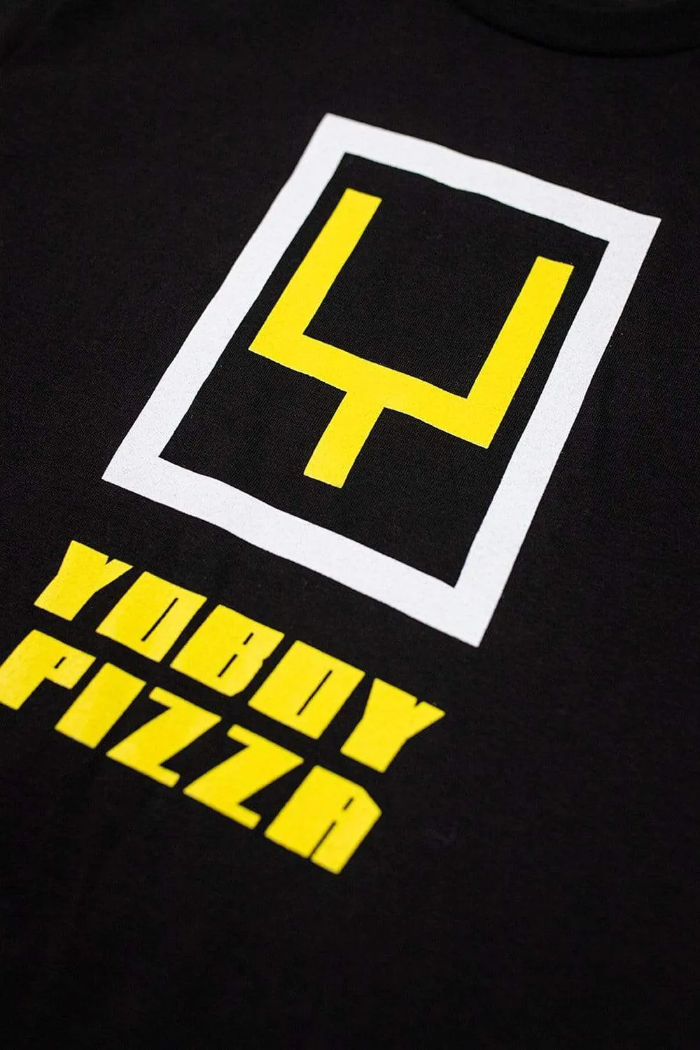 YOBOY PIZZA Limited Edition Field Goal Black Shirt