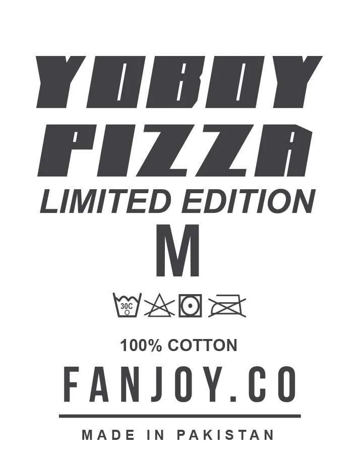 YOBOY PIZZA Limited Edition Field Goal Black Shirt