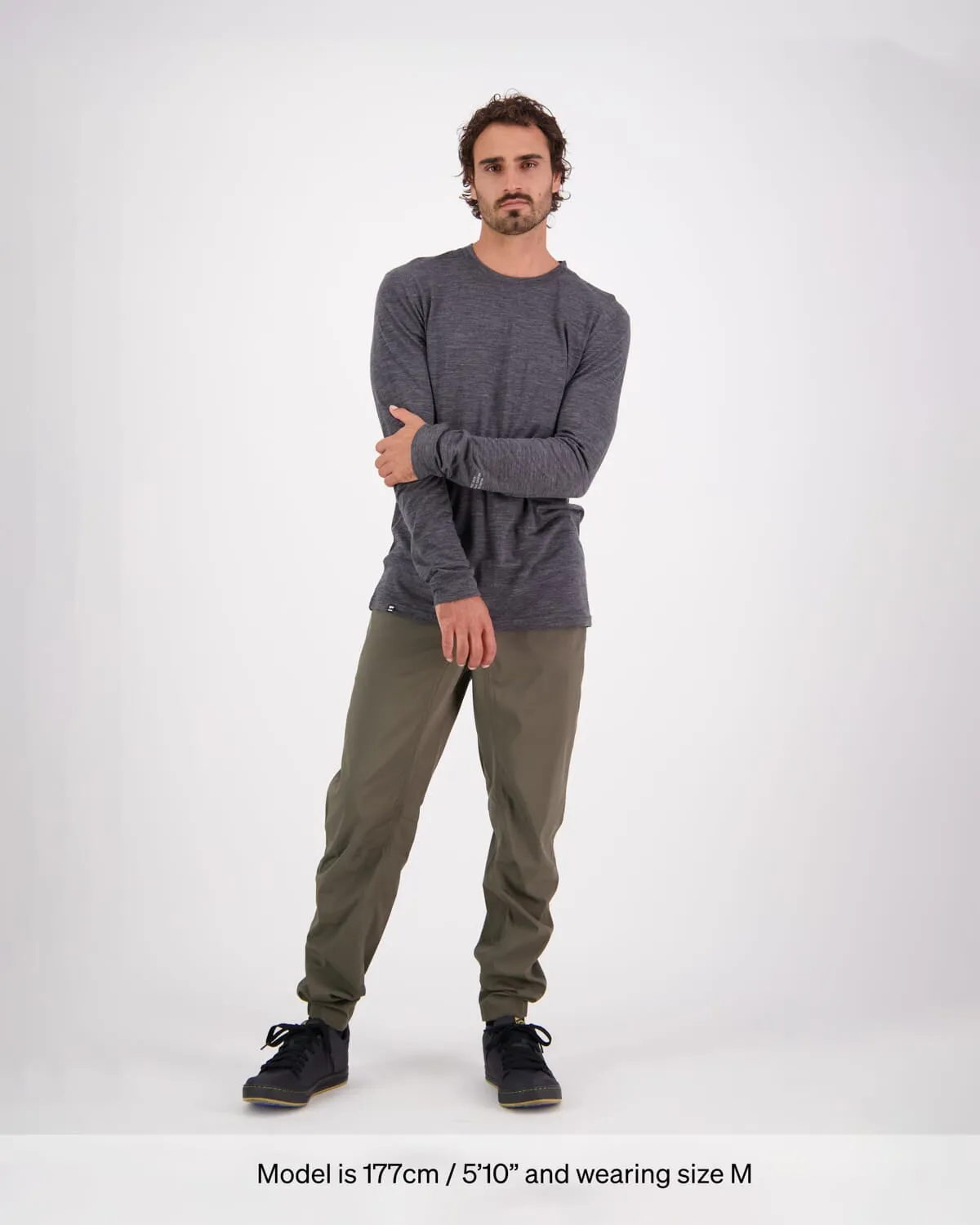 Zephyr Merino Tencel™ Long Sleeve - Smoke