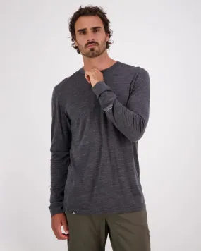 Zephyr Merino Tencel™ Long Sleeve - Smoke